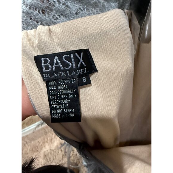 NWT Basix Fringed Gown - Picture 8 of 8